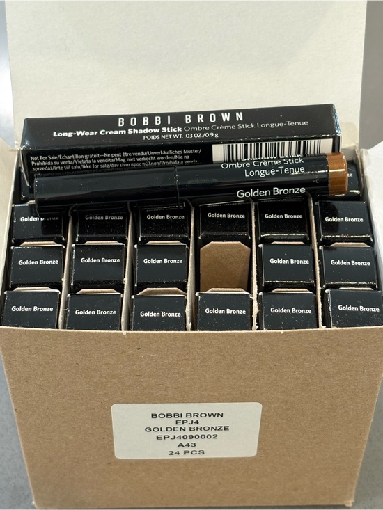 Bobbi Brown Other - BOBBI BROWN Long Wear Shadow Stick Golden Bronze 24 pack mini .03 oz new in box